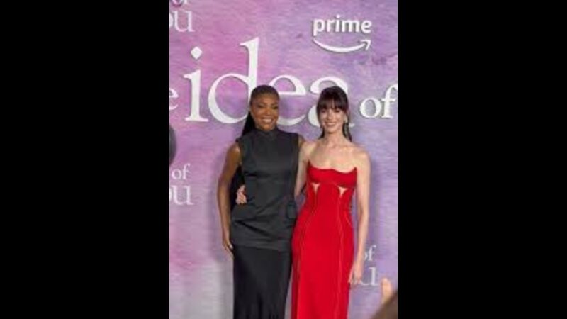 Anne Hathaway steps out for ‘The Idea of You’ premiere, shares how film was a birthday gift for herself