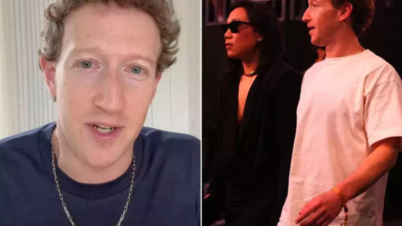 Mark Zuckerberg is bringing out the chains and leaning hard into his version of mob chic