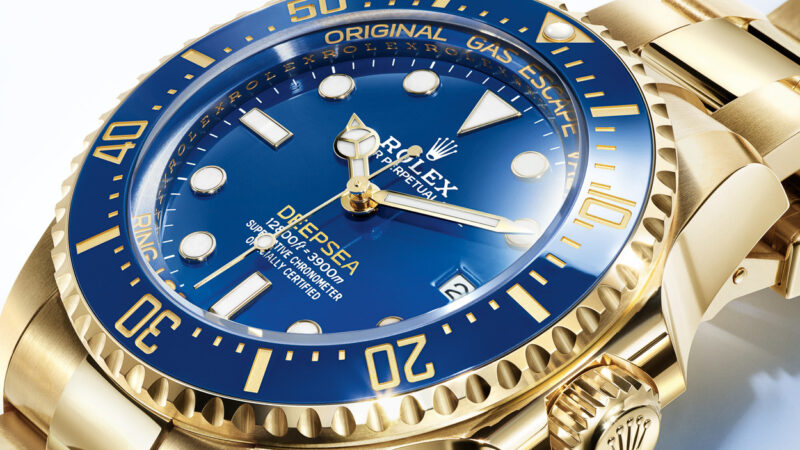 The Rolex Deepsea Goes Full Gold (And Blue)